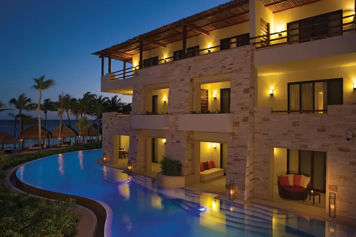 secrets-akumal-swim-out-suites-night